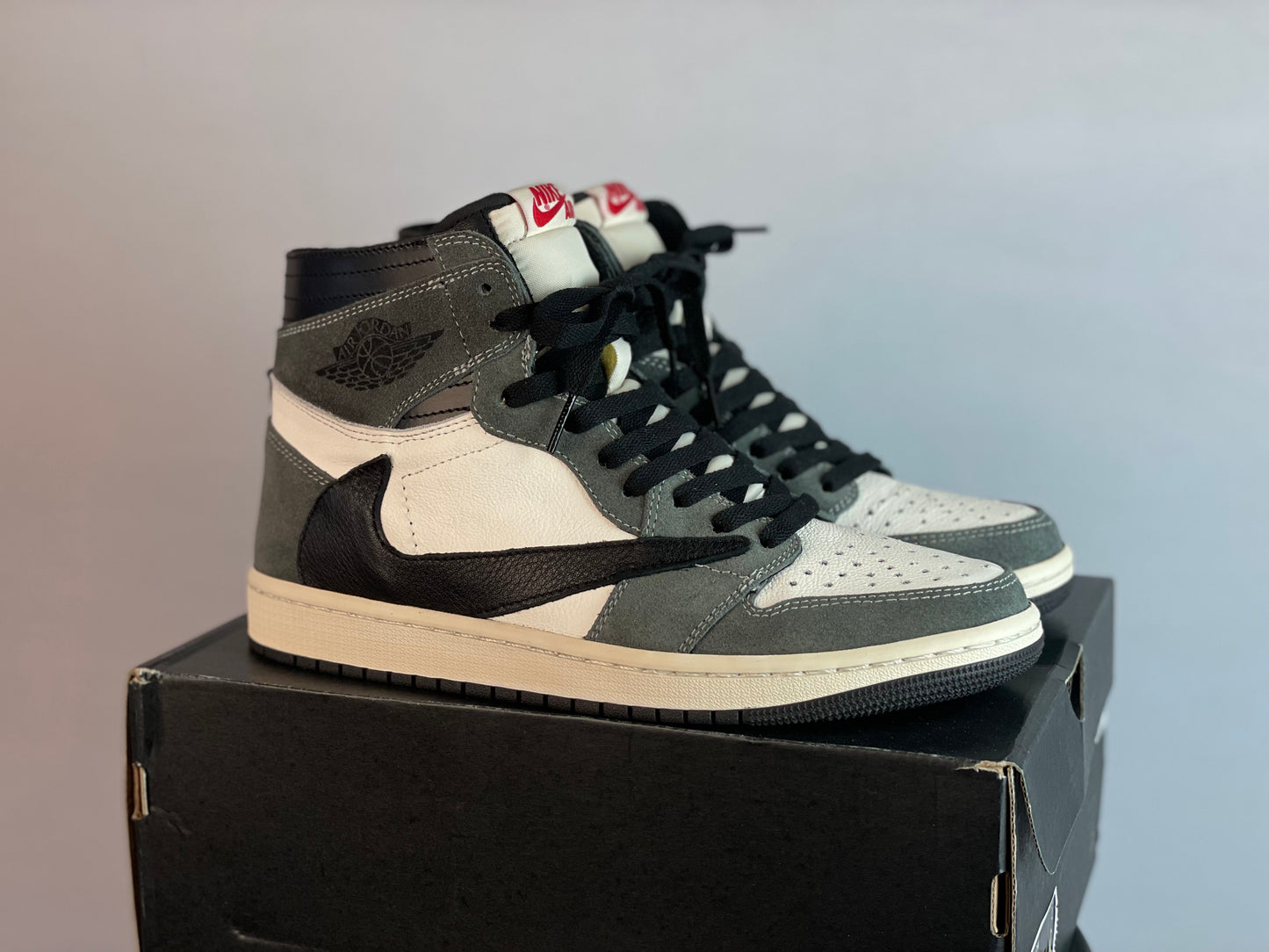 Grey TS Jordan 1 High