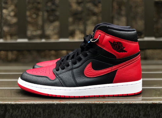 Custom Jordan 1 Bred (Customer Supplies Base Shoe)