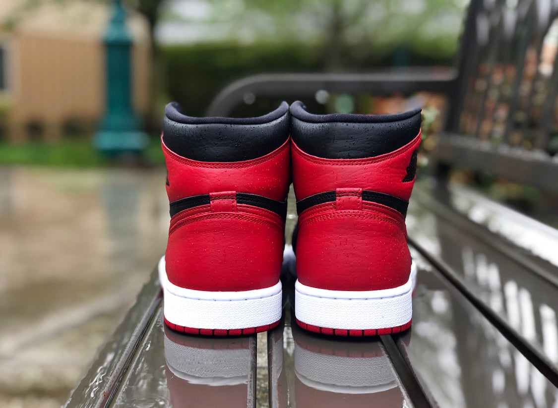 Custom Jordan 1 Bred (Customer Supplies Base Shoe)
