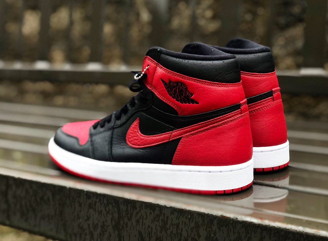 Custom Jordan 1 Bred (Customer Supplies Base Shoe)